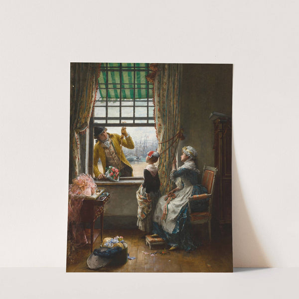 The flirtation by Pierre Outin