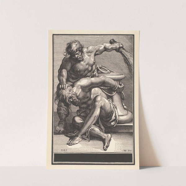 The flogging of Christ (1650) by Lucas Kilian