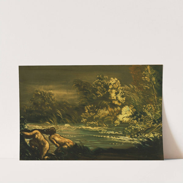 The Flood (1903) by Arthur Bowen Davies