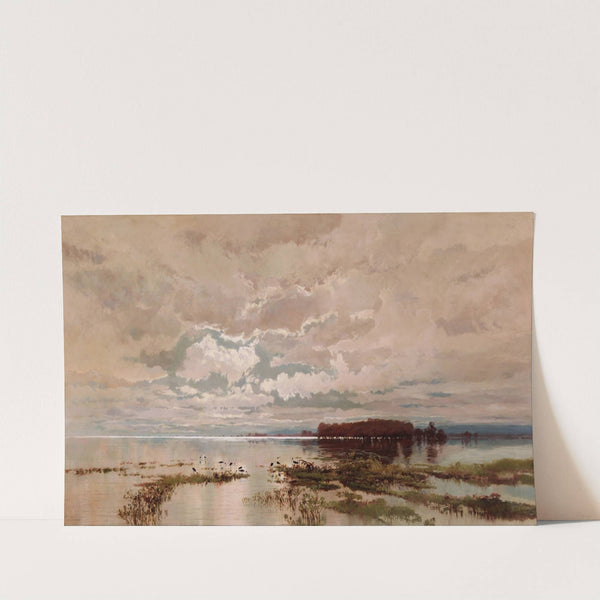 The flood in the Darling 1890 by William Charles Piguenit