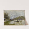 The Flood on the Road to Saint-Germain (1876) by Alfred Sisley