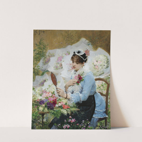 The Flower Seller by Victor Gabriel Gilbert