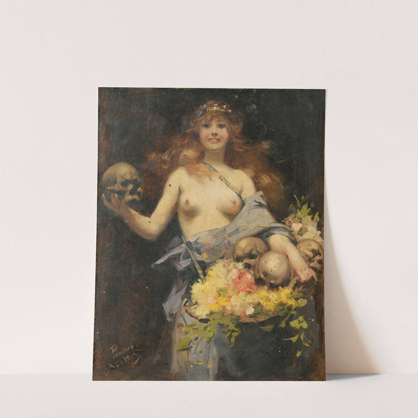 The flower vendor by Victor Prouvé