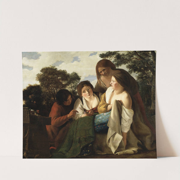 The Flower Vendor (1640) by Paulus Bor