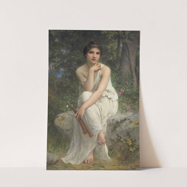The Flute Player by Charles Amable Lenoir