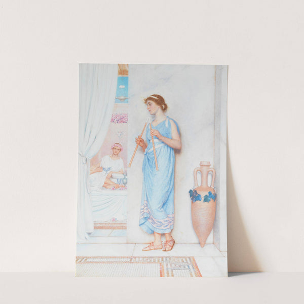 The flute player by George Lawrence Bulleid