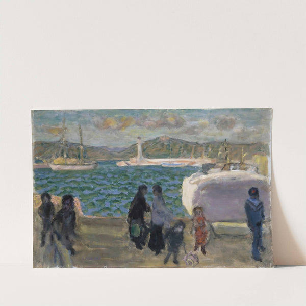 The Foggy Gulf (Ciel De Mistral) by Pierre Bonnard