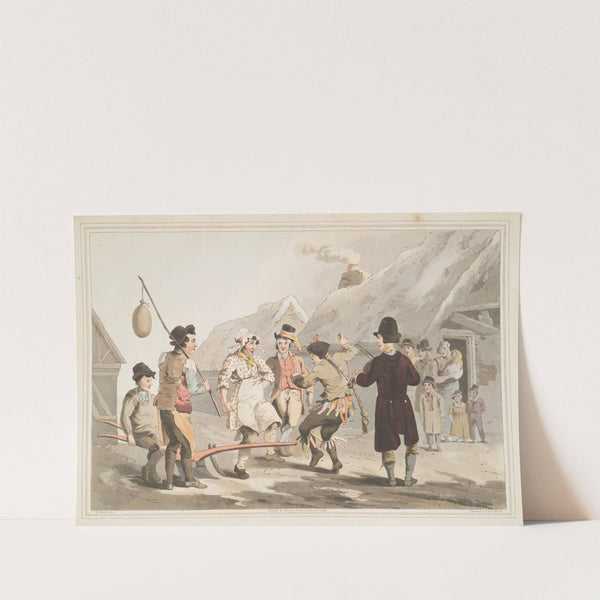 The fool plough, Plate 11 by George Walker