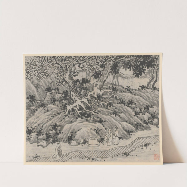 The Fool’s Spring, from Twelve Views of Tiger Hill, Suzhou (after 1490) by Shen Zhou