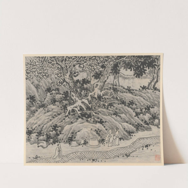 The Fool's Spring by Shen Zhou