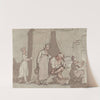 The Foot Bath (Drying Out) by Thomas Rowlandson