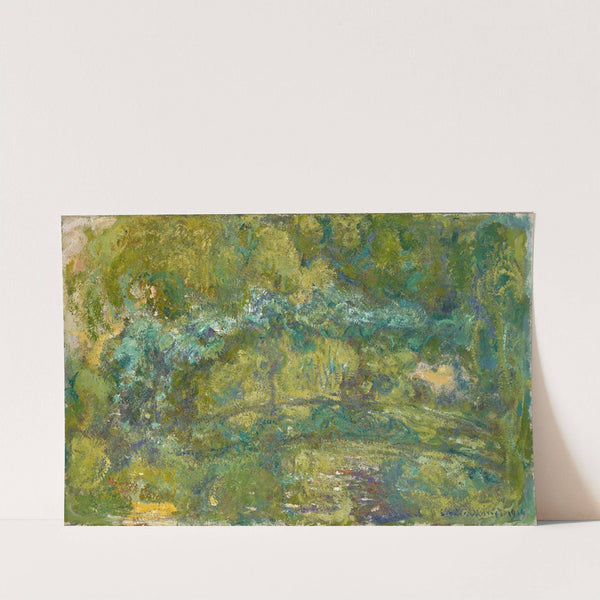 The Footbridge over the Water-Lily Pond (1919) by Claude Monet