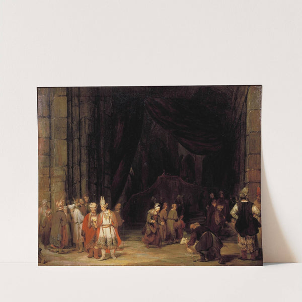 The Forecourt of a Temple (1679) by Aert de Gelder