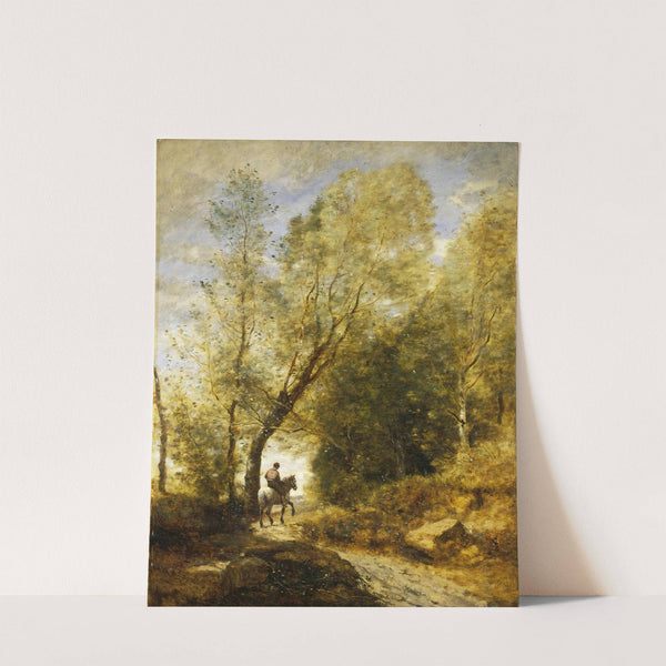The Forest of Coubron by Jean-Baptiste-Camille Corot