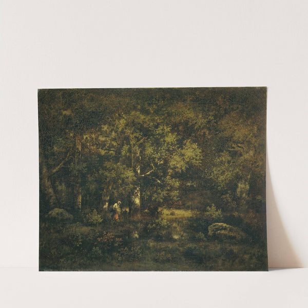 The Forest of Fontainebleau by Narcisse-Virgile Diaz de La Peña