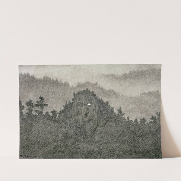 The Forest Troll by Theodor Kittelsen