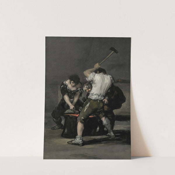 The Forge (circa 1815-1820) by Francisco de Goya