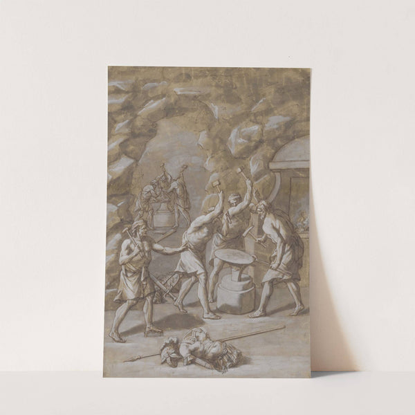 The Forge of Vulcan by John Michael Rysbrack