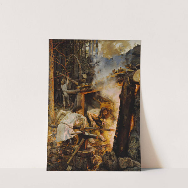 The Forging Of The Sampo (1893) by Akseli Gallen-Kallela