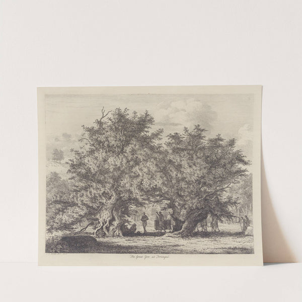 The Fortingal Yew by Jacob George Strutt