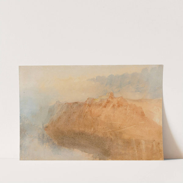 The fortress of Ehrenbreitstein from across the Rhine by Joseph Mallord William Turner