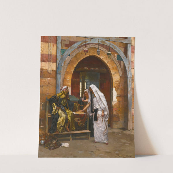 The Fortune Teller by Rudolf Ernst