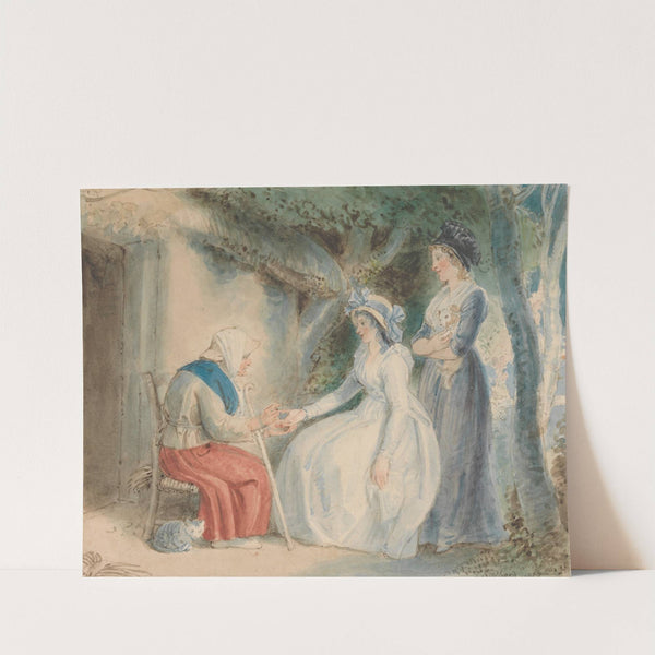 The Fortune Teller by Thomas Stothard