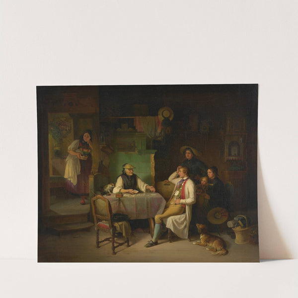 The Fortune-Teller by Johann Baptist Kirner