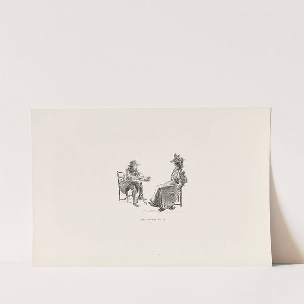 The Fortune Teller (1896) by Charles Dana Gibson