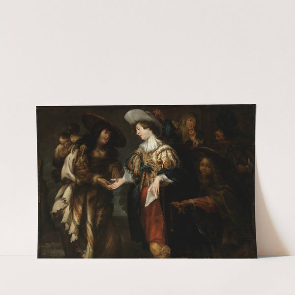 The fortune teller by Jan Cossiers