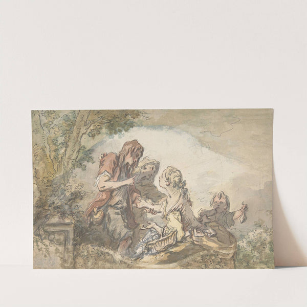 The Fortune Teller by François Boucher