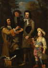 The Fortune Teller, or Allegory of the Five Senses
