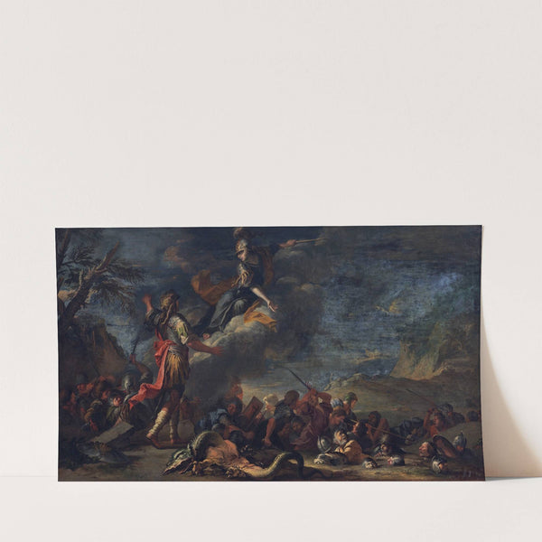 The Founding of Thebes (1630 – 1661) by Salvator Rosa