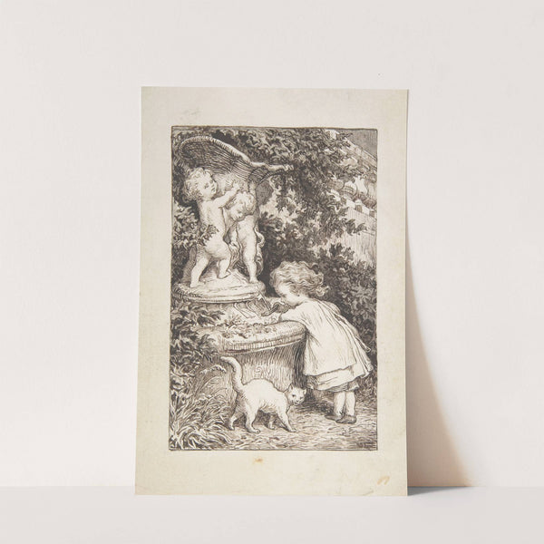 The Fountain (1835–1904) by Lorenz Frølich