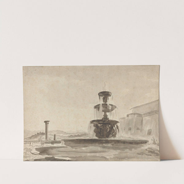 The Fountain (18th century) by French School
