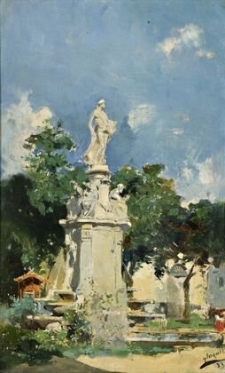 The Fountain Of Apollo, Madrid — size preview