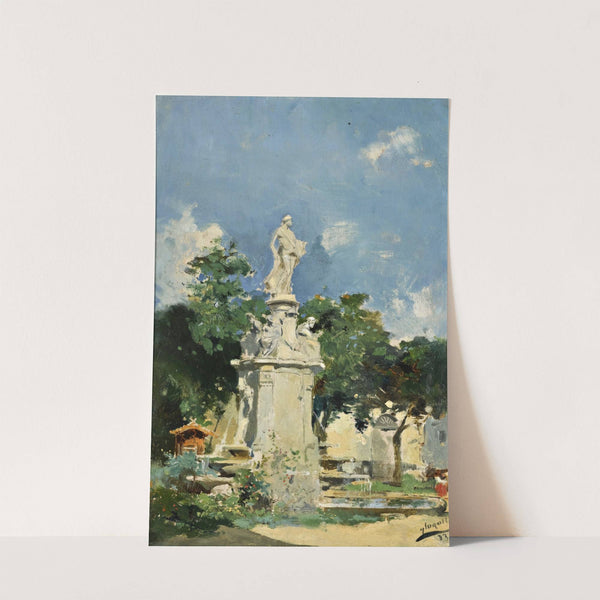 The Fountain Of Apollo, Madrid by Joaquín Sorolla