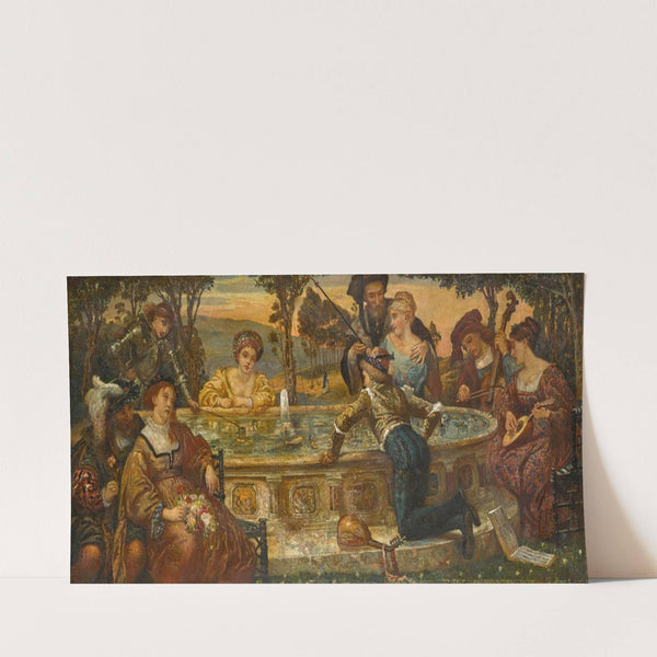 The Fountain of Love (1870) by Andrew Brown Donaldson