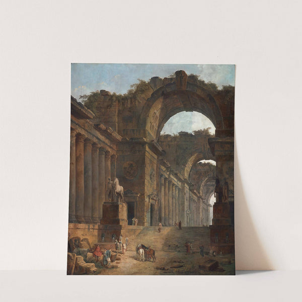 The Fountains (1787) by Hubert Robert