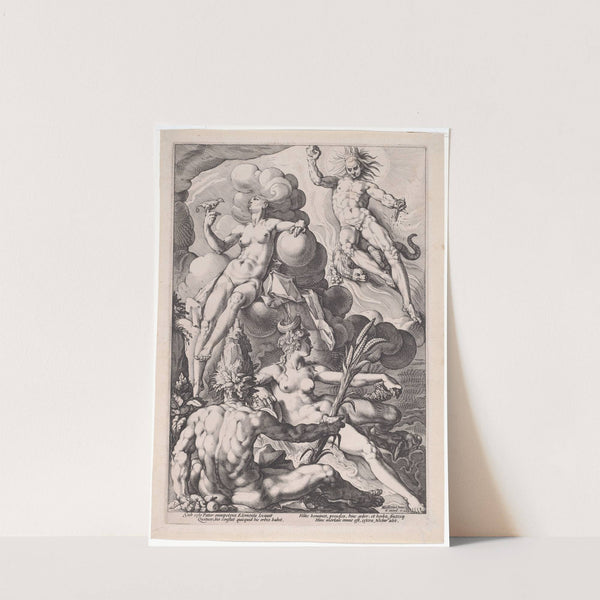 The Four Elements by Jacob Matham