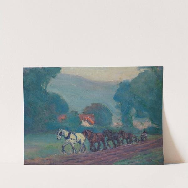 The Four-Horse Team by Robert Polhill Bevan