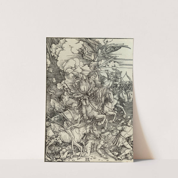 The Four Horsemen of the Apocalypse, from The Apocalypse (c. 1498) by Albrecht Dürer