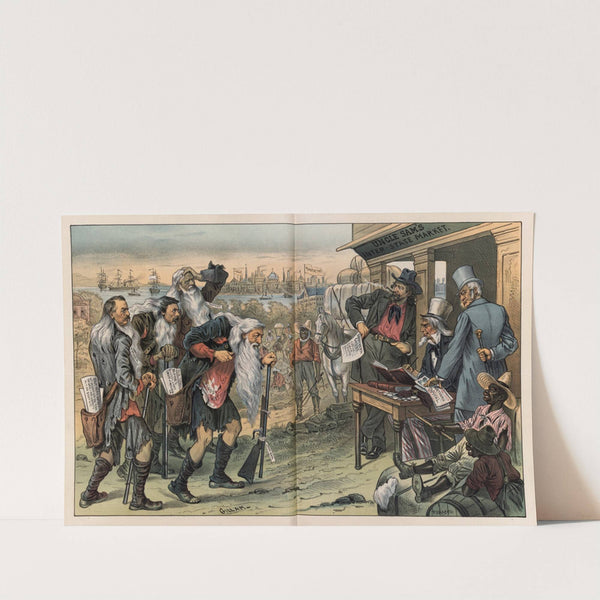 The four Rips; or, twenty years behind the age by Bernhard Gillam