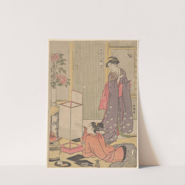 The Fourth Month (Shigatsu) by Katsukawa Shunchō