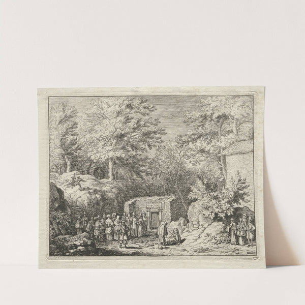 The Fourth Spring, The Spring at Sauvenière (c. 1650) by Allart van Everdingen