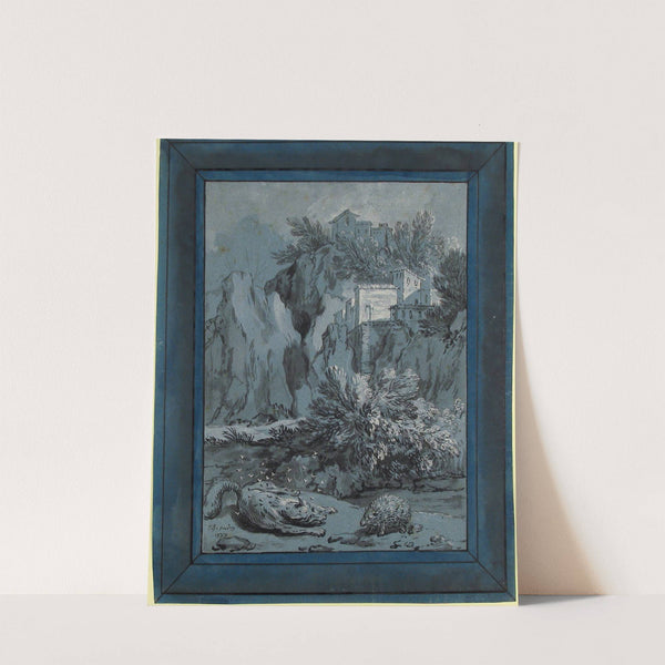 The Fox, the Flies, and the Hedgehog (La Fontaine, Fables, XII, 13) by Jean-Baptiste Oudry