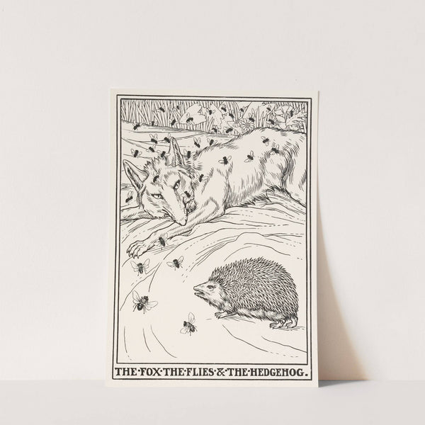 The Fox, the Flies, and the Hedgehog by Percy J. Billinghurst