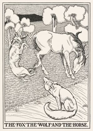 The Fox, the Wolf, and the Horse
