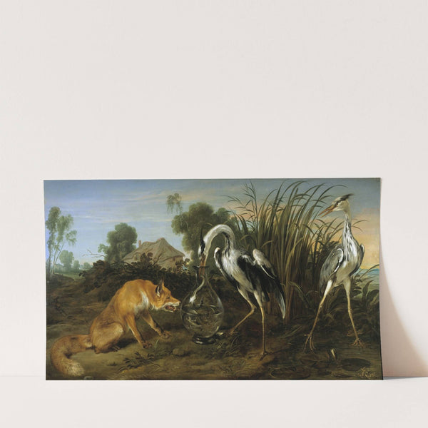 The Fox Visiting the Heron by Frans Snyders