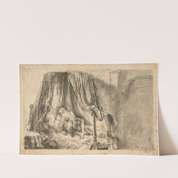 The French Bed by Rembrandt van Rijn